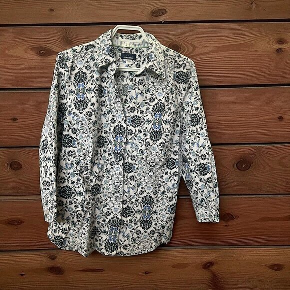Nice button down shirt basic editions size Large - Like NEW - Picture 1 of 3